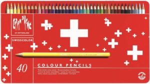 CARAN d'ACHE 1285.740 SwissColor Color Lápiz con caja de metal