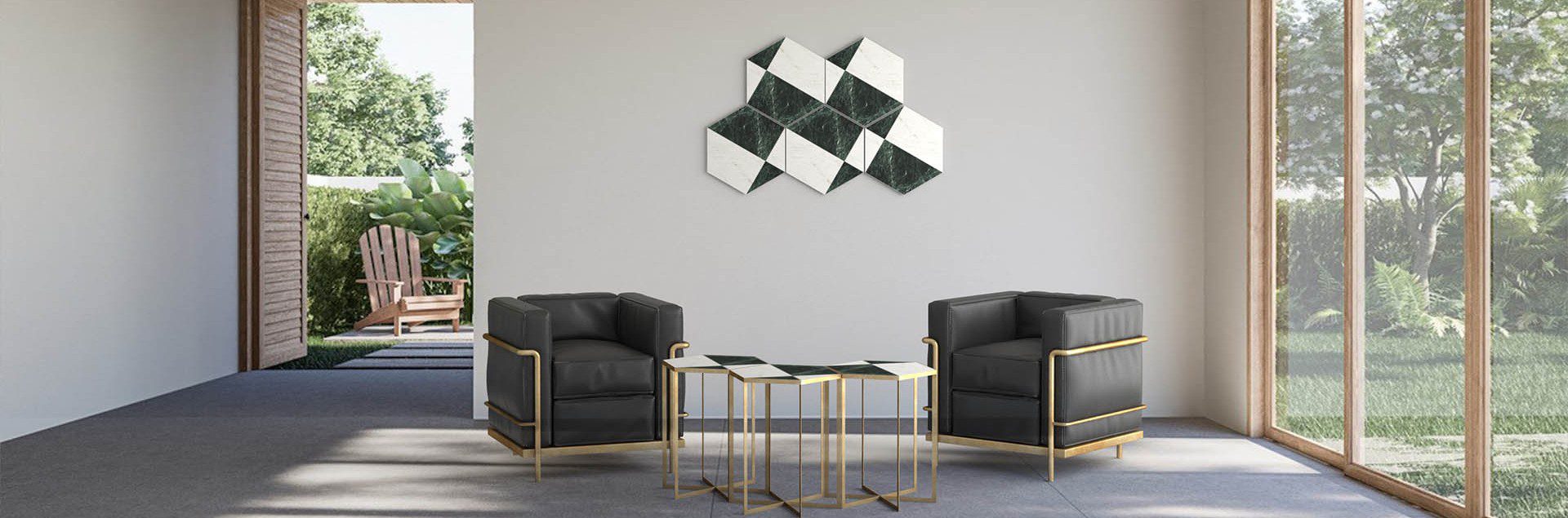 Mobiliario Decoración Hexagonal
